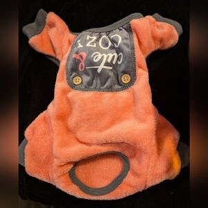 Cute and cozy pet coat sz med NWOT